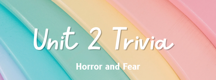 Trivia Game on fear and horror